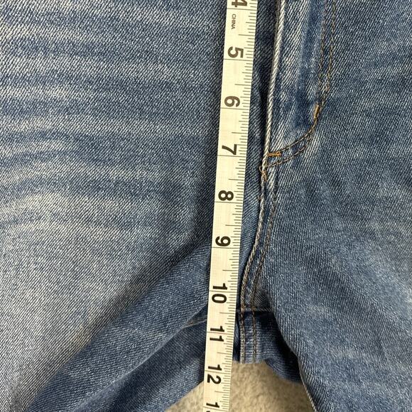 STS Blue Women's Brook High Waist Flare Denim Jeans Raw Hem Size 30 Boho - Picture 5 of 10